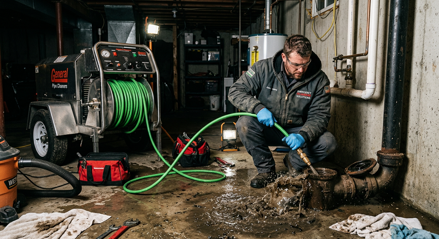 Débouchage urgence canalisation bouchée à Créteil